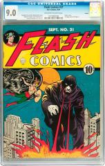 Flash Comics #21 (Sold for $5,377.50 Jul 2012)